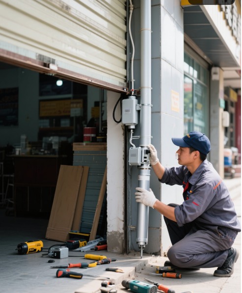智能卷閘門(mén)電機(jī)維修